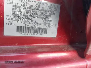 2016 Nissan Note S с VIN 3N1CE2CP6GL409929, выставлен на аукционе IAAI как лот 42009160 с пробегом Не указан миль и . История ставок и продаж доступна на DreamBid. Изображение 9.