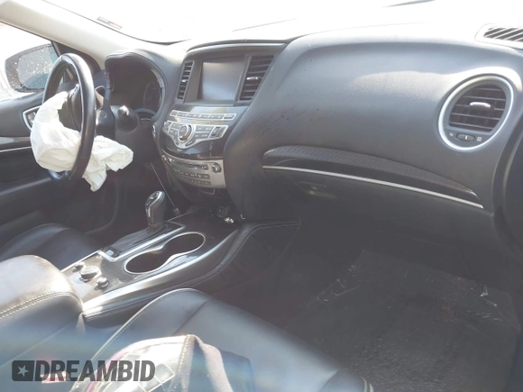 2019 Infiniti QX60 LUXE with VIN 5N1DL0MNXKC569949, listed as a IAAI auction lot 40704078 with 117,592 mi miles. Bid and sale history available at carsss.com. Image 5.