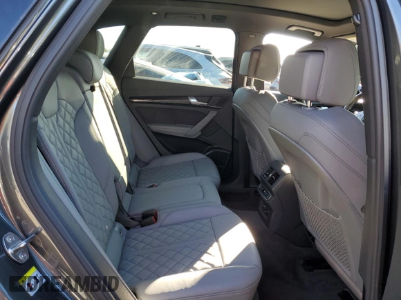2021 Audi SQ5 with VIN WA1C4BFY4M2001182, listed as a Copart auction lot 86241244 with 36,604 mi miles and Salvage Title. Bid and sale history available at DreamBid. Image 10.