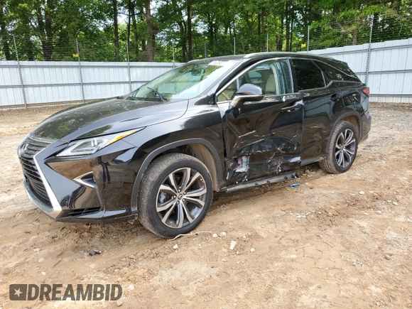 2018 Lexus RX 350L Premium with VIN JTJDZKCA7J2001642, listed as a Copart auction lot 56390725 with 68,286 mi miles and Salvage title. Bid and sale history available at DreamBid. Image 1.