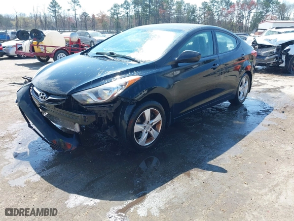 2012 Hyundai Elantra GLS with VIN KMHDH4AE3CU367530, listed as a IAAI auction lot 41897212 with 94,606 mi miles. Bid and sale history available at carsss.com. Image 17.