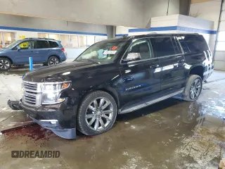 2015 Chevrolet Suburban LTZ with VIN 1GNSCKKC5FR290248, listed as a Copart auction lot 45815425 with 59,707 mi miles and Salvage Title. Bid and sale history available at DreamBid. Image 1.