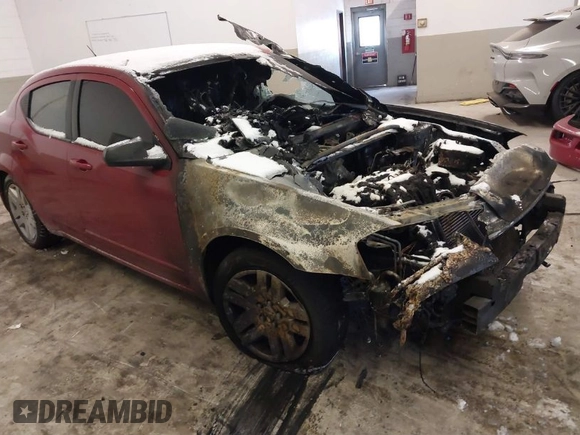 2012 Dodge Avenger SE with VIN 1C3CDZABXCN209344, listed as a IAAI auction lot 41379131 with Not Provided miles and . Bid and sale history available at DreamBid. Image 1.