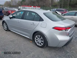 2024 Toyota Corolla LE with VIN 5YFB4MDE8RP191325, listed as a IAAI auction lot 41957143 with 4,943 mi miles. Bid and sale history available at carsss.com. Image 3.