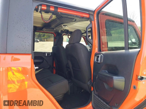 2020 Jeep Gladiator Sport S z VIN 1C6HJTAG0LL149161, wystawiony jako IAAI lot #42071132 z przebiegiem 153 062 mil mil oraz . Historia ofert i sprzedaży dostępna na DreamBid. Obrazek 8.