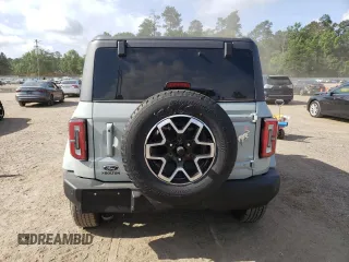 2024 Ford Bronco Outer Banks с VIN 1FMEE8BP8RLA73270, выставлен на аукционе Copart как лот 56790205 с пробегом 8 715 миль миль и Списание • Salvage title. История ставок и продаж доступна на DreamBid. Изображение 6.