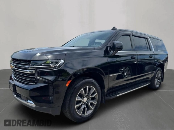 2022 Chevrolet Suburban LT z VIN 1GNSKCKD8NR10297, wystawiony jako Copart lot #57376745 z przebiegiem 195 782 mil mil oraz Czysty tytuł • Clean title. Historia ofert i sprzedaży dostępna na DreamBid. Obrazek 2.