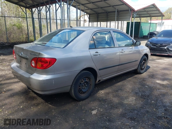 2003 Toyota Corolla CE with VIN 1NXBR32E23Z111392, listed as a IAAI auction lot 42054042 with 129,332 mi miles and . Bid and sale history available at DreamBid. Image 4.
