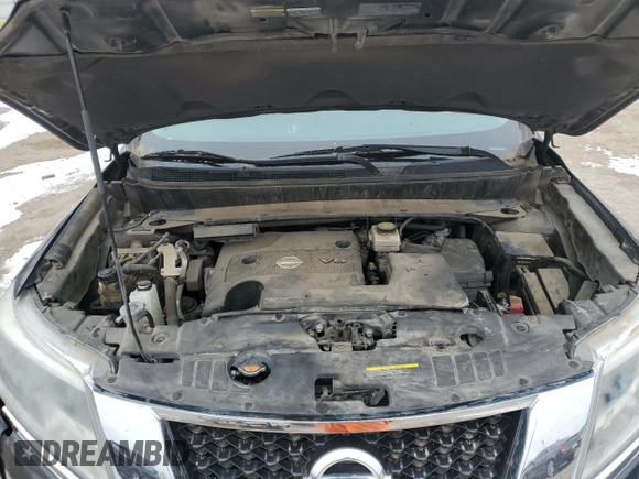 2013 Nissan Pathfinder SL with VIN 5N1AR2MN1DC603471, listed as a Copart auction lot 46274285 with 125,978 mi miles and Salvage Title. Bid and sale history available at carsss.com. Image 14.