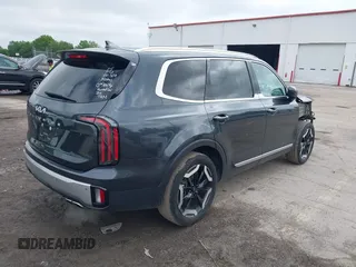 2024 Kia Telluride EX with VIN 5XYP34GC0RG491657, listed as a IAAI auction lot 41918338 with 19,511 mi miles and . Bid and sale history available at DreamBid. Image 4.