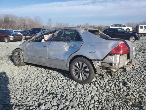 2007 Honda Accord Sdn EX with VIN 1HGCM55757A208949, listed as a Copart auction lot 46815745 with 0 mi miles and Salvage Title. Bid and sale history available at carsss.com. Image 2.
