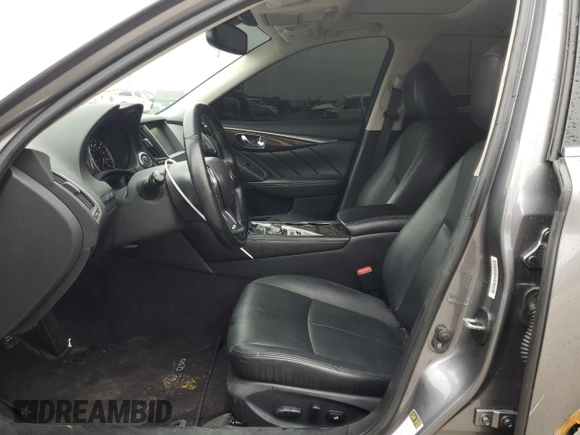 2018 Infiniti Q50 Luxe with VIN JN1EV7AP4JM367007, listed as a Copart auction lot 43413255 with 90,694 mi miles and Salvage title. Bid and sale history available at DreamBid. Image 7.