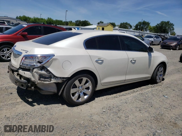 2011 Buick LaCrosse CXS with VIN 1G4GE5ED3BF386983, listed as a Copart auction lot 57137525 with 138,951 mi miles and Salvage title. Bid and sale history available at DreamBid. Image 3.