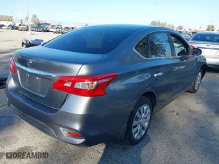 2017 Nissan Sentra S with VIN 3N1AB7AP4HY263521, listed as a IAAI auction lot 41655783 with 22,423 mi miles. Bid and sale history available at carsss.com. Image 4.