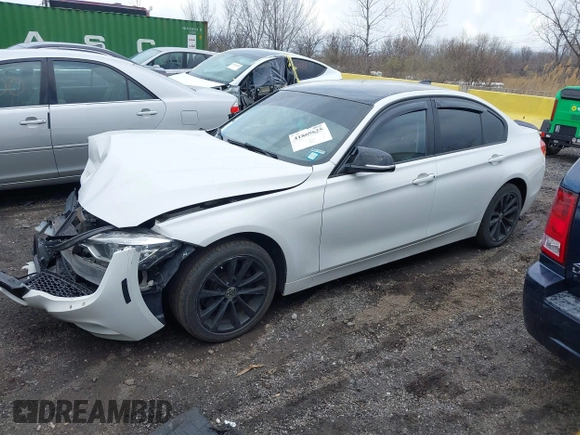 2018 BMW 3 Series 320i xDrive with VIN WBA8E5G52JNU46803, listed as a IAAI auction lot 41869625 with 67,057 mi miles. Bid and sale history available at carsss.com. Image 19.