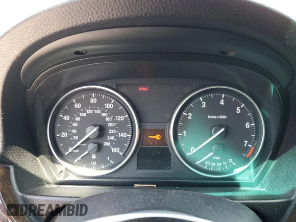 2011 BMW 3 Series 328i with VIN WBAPH7G51BNN07946, listed as a Copart auction lot 64558545 with Not provided miles and Salvage title. Bid and sale history available at DreamBid. Image 9.