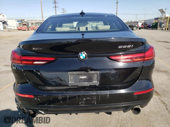 2021 BMW 2 Series 228i xDrive with VIN WBA73AK08M7H54267, listed as a Copart auction lot 72616303 with 55,999 mi miles. Bid and sale history available at carsss.com. Image 6.