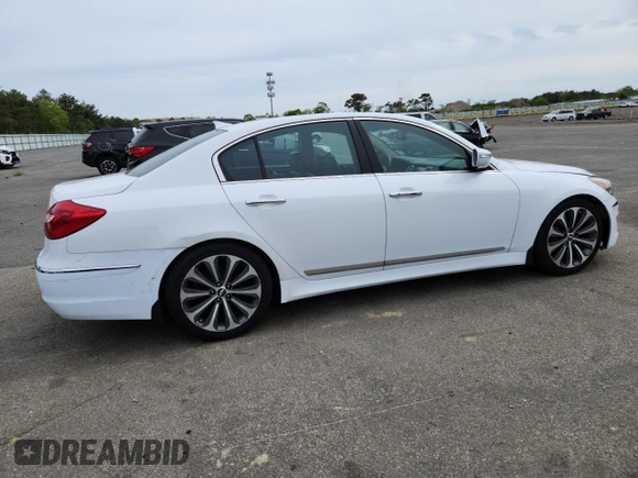2014 Hyundai Genesis R-Spec z VIN KMHGC4DHXEU262634, wystawiony jako Copart lot #58714705 z przebiegiem 160 521 mil mil oraz Tytuł czysty. Historia ofert i sprzedaży dostępna na DreamBid. Obrazek 3.