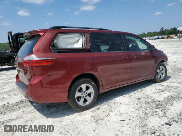 2015 Toyota Sienna LE AAS with VIN 5TDKK3DC3FS607895, listed as a Copart auction lot 54970035 with 145,956 mi miles and Salvage title. Bid and sale history available at DreamBid. Image 3.