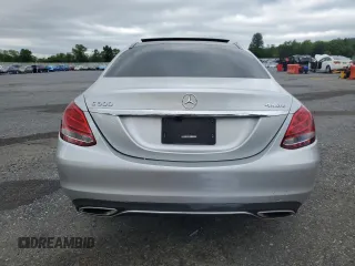2017 Mercedes-Benz C 300 с VIN WDDWF4KB3HR306976, выставлен на аукционе Copart как лот 57585515 с пробегом 33 222 миль миль и Списание • Salvage title. История ставок и продаж доступна на DreamBid. Изображение 6.