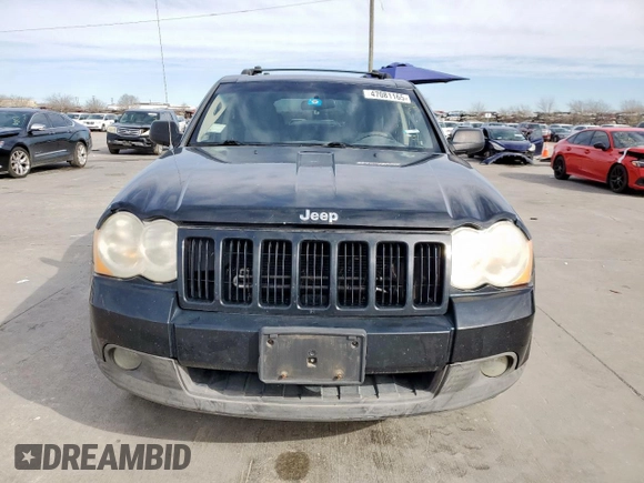 2008 Jeep Grand Cherokee with VIN 1J8HS48N28C182467, listed as a Copart auction lot 47081165 with 143,936 mi miles and Salvage title. Bid and sale history available at DreamBid. Image 5.
