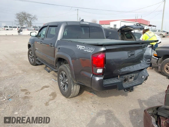 2018 Toyota Tacoma SR with VIN 3TMCZ5AN0JM150540, listed as a IAAI auction lot 41683174 with 78,553 mi miles and . Bid and sale history available at DreamBid. Image 3.