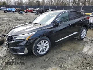 2021 Acura RDX with VIN 5J8TC2H37ML016880, listed as a Copart auction lot 50614395 with 51,915 mi miles and Salvage Title. Bid and sale history available at carsss.com. Image 1.