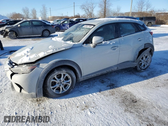 2016 Mazda CX-3 Touring with VIN JM1DKBC71G0115328, listed as a Copart auction lot 43467785 with 138,742 mi miles and Salvage Title. Bid and sale history available at DreamBid. Image 1.