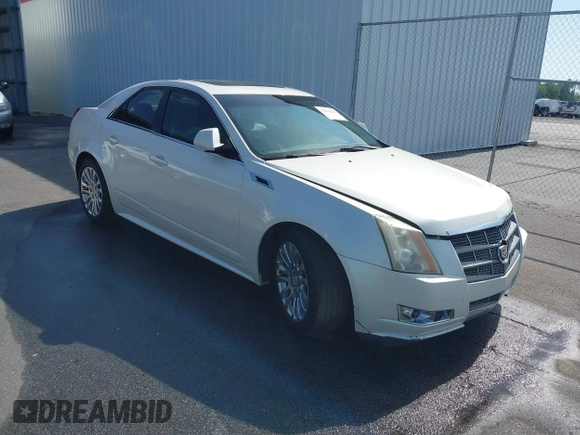 2011 Cadillac CTS Premium with VIN 1G6DS5ED8B0170701, listed as a IAAI auction lot 42068953 with 109,860 mi miles. Bid and sale history available at carsss.com. Image 1.