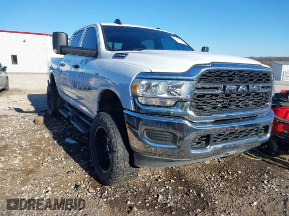 2022 Ram 2500 Tradesman with VIN 3C6UR5CJ5NG356107, listed as a IAAI auction lot 41386614 with 1 mi miles. Bid and sale history available at carsss.com. Image 1.