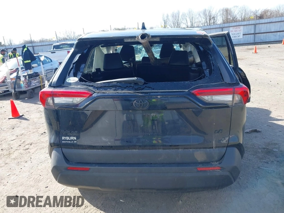 2023 Toyota RAV4 LE with VIN 2T3H1RFV2PW238767, listed as a IAAI auction lot 38954577 with 34,581 mi miles. Bid and sale history available at carsss.com. Image 17.
