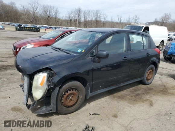 2009 Nissan Versa S with VIN 3N1BC13E49L363630, listed as a Copart auction lot 53118515 with 135,573 mi miles and Salvage Title. Bid and sale history available at DreamBid. Image 1.