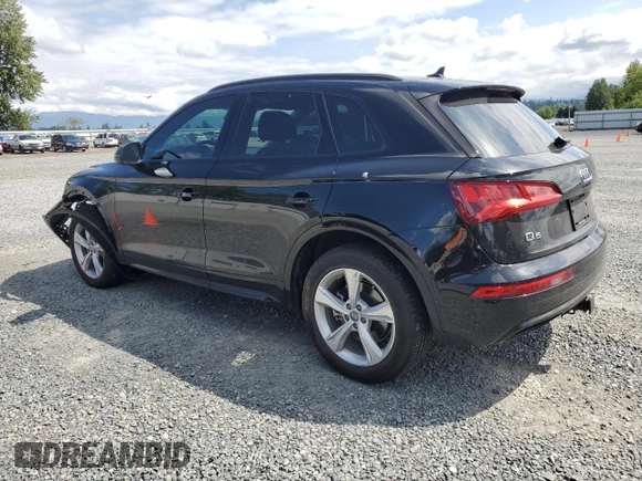 2020 Audi Q5 Premium Plus with VIN WA1BNAFY2L2013610, listed as a Copart auction lot 57633135 with 27,835 mi miles and Salvage title. Bid and sale history available at DreamBid. Image 2.
