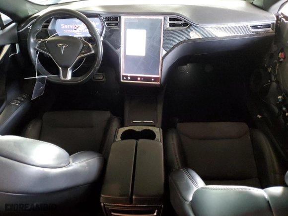 2018 Tesla Model S 75D with VIN 5YJSA1E28JF246349, listed as a Copart auction lot 79475314 with 95,077 mi miles and Salvage Title. Bid and sale history available at carsss.com. Image 8.