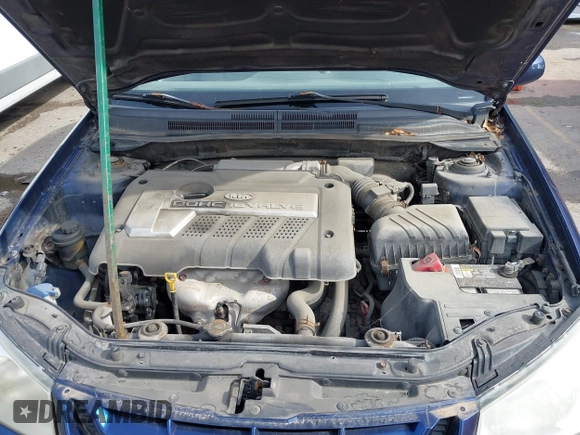2006 Kia Spectra EX with VIN KNAFE122965293874, listed as a IAAI auction lot 42111219 with 241,644 mi miles. Bid and sale history available at carsss.com. Image 10.
