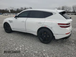 2021 Genesis GV80 with VIN KMUHCESC3MU063670, listed as a Copart auction lot 52118905 with 72,696 mi miles and Salvage Title. Bid and sale history available at DreamBid. Image 2.