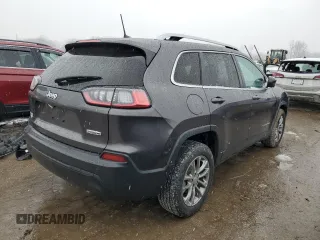 2020 Jeep Cherokee Latitude Plus with VIN 1C4PJLLB1LD535782, listed as a Copart auction lot 44261835 with 47,638 mi miles and Clean Title. Bid and sale history available at carsss.com. Image 3.