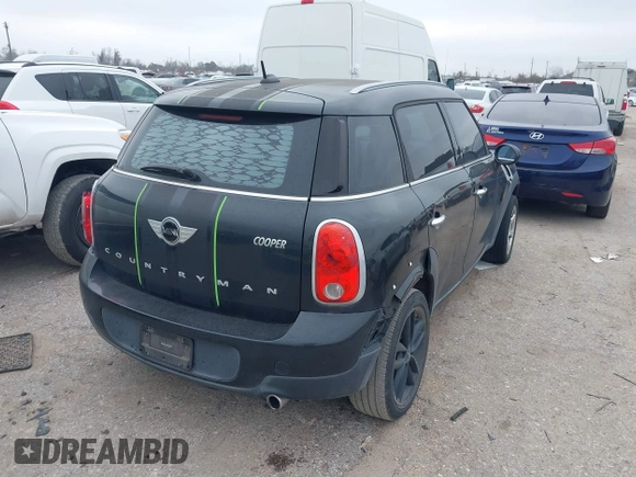 2015 MINI Countryman with VIN WMWZB3C53FWR43819, listed as a IAAI auction lot 41610007 with 134,185 mi miles and . Bid and sale history available at DreamBid. Image 4.