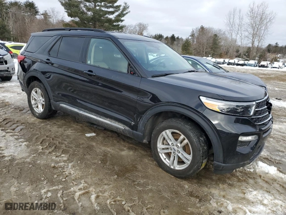 2023 Ford Explorer XLT with VIN 1FMSK8DH3PGB18140, listed as a Copart auction lot 46223225 with 52,876 mi miles and Clean Title. Bid and sale history available at carsss.com. Image 4.
