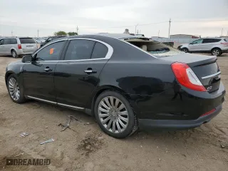 2015 Lincoln MKS with VIN 1LNHL9EK0FG608170, listed as a Copart auction lot 66771024 with 99,040 mi miles and Salvage Title. Bid and sale history available at carsss.com. Image 2.