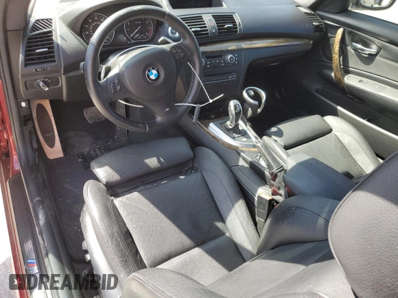 2012 BMW 1 Series 135i with VIN WBAUC9C5XCVM12726, listed as a Copart auction lot 48102254 with 82,285 mi miles and Salvage title. Bid and sale history available at DreamBid. Image 8.
