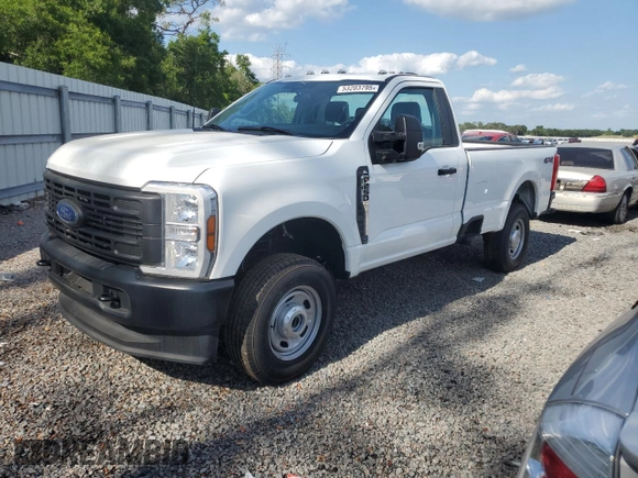 2024 Ford F-250 XL z VIN 1FTBF2BA0REC59905, wystawiony jako Copart lot #53203795 z przebiegiem Nie podano mil oraz Szkoda całkowita • Salvage title. Historia ofert i sprzedaży dostępna na DreamBid. Obrazek 1.