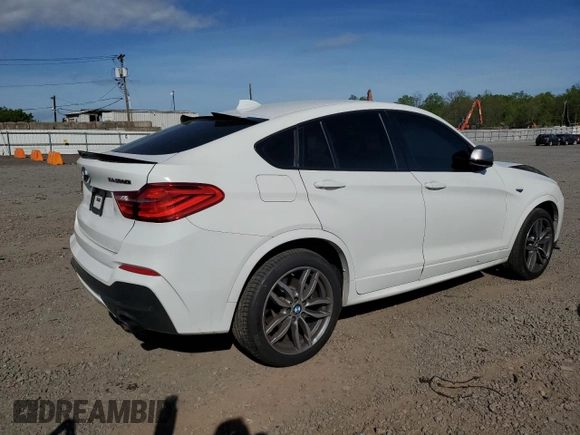 2018 BMW X4 M40i with VIN 5UXXW7C52J0W64443, listed as a Copart auction lot 53877525 with 49,634 mi miles and Salvage title. Bid and sale history available at DreamBid. Image 3.