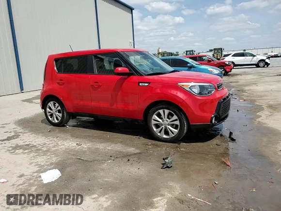 2016 Kia Soul + with VIN KNDJP3A52G7861368, listed as a Copart auction lot 54333335 with 91,454 mi miles and Salvage Title. Bid and sale history available at carsss.com. Image 14.