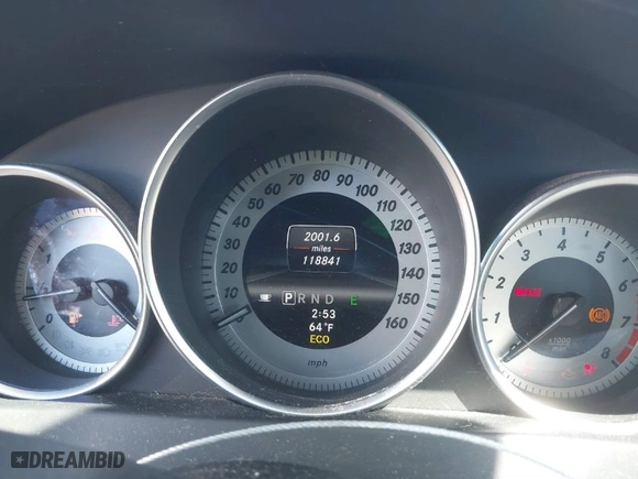 2013 Mercedes-Benz C-Class C 300 Sport with VIN WDDGF8AB3DG122480, listed as a IAAI auction lot 41805512 with 118,841 mi miles. Bid and sale history available at carsss.com. Image 15.