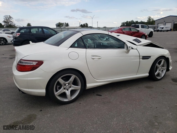 2013 Mercedes-Benz SLK-Class SLK 350 with VIN WDDPK5HA3DF053772, listed as a Copart auction lot 75573184 with 86,680 mi miles and Salvage Title. Bid and sale history available at carsss.com. Image 3.