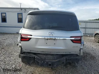 2019 Infiniti QX80 LUXE with VIN JN8AZ2NF3K9682037, listed as a Copart auction lot 52726034 with 127,381 mi miles. Bid and sale history available at carsss.com. Image 6.