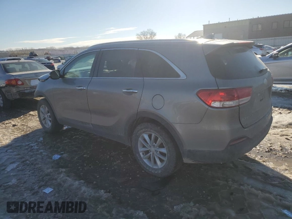 2017 Kia Sorento LX with VIN 5XYPG4A39HG245525, listed as a Copart auction lot 88949925 with 115,504 mi miles and Salvage Title. Bid and sale history available at carsss.com. Image 2.