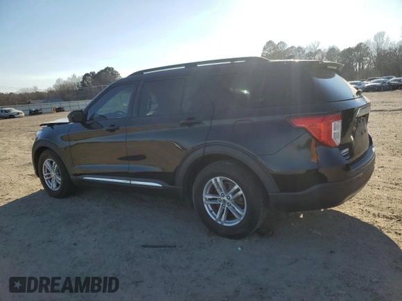 2020 Ford Explorer XLT with VIN 1FMSK7DH7LGA10303, listed as a Copart auction lot 47427565 with 93,401 mi miles and Salvage Title. Bid and sale history available at DreamBid. Image 2.