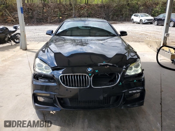 2014 BMW 6 Series 640i z VIN WBA6A0C5XED317733, wystawiony jako Copart lot #51289785 z przebiegiem 120 455 mil mil oraz Szkoda całkowita • Salvage title. Historia ofert i sprzedaży dostępna na DreamBid. Obrazek 5.